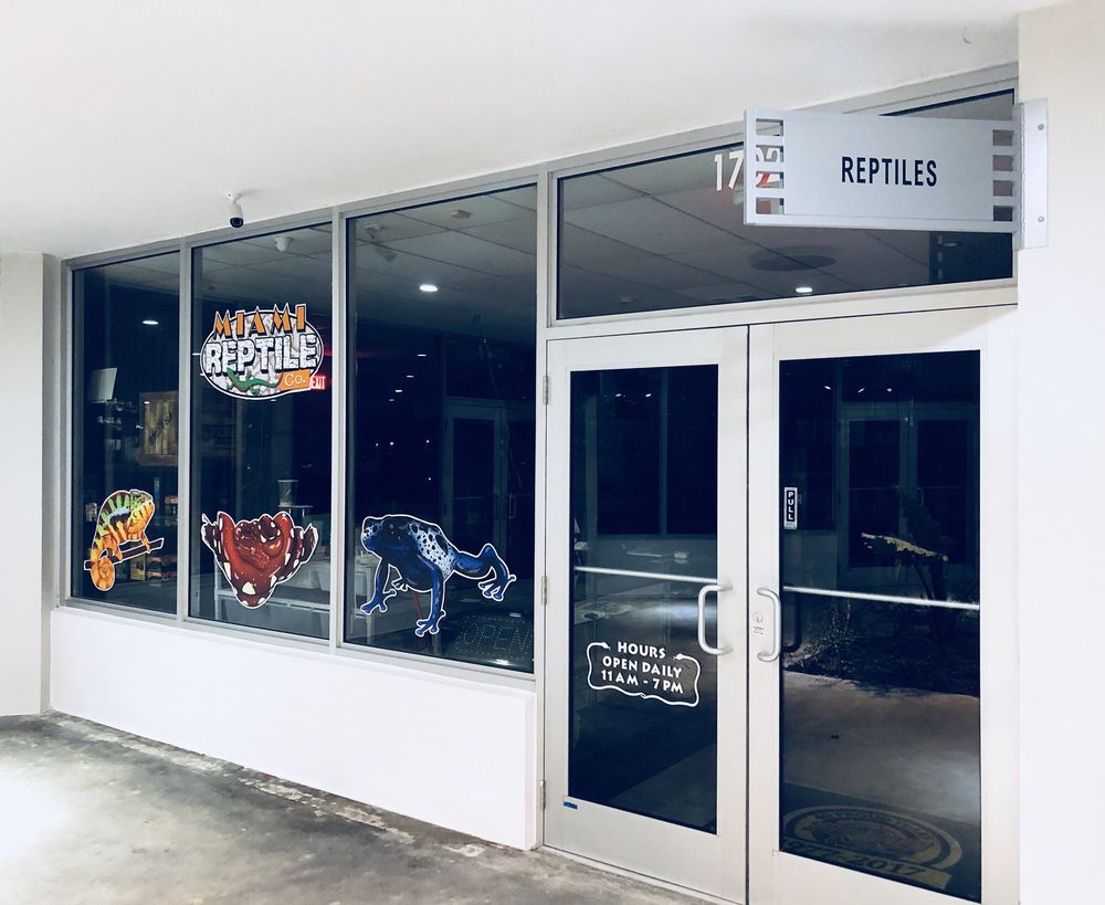 Miami Reptile Company storefront
